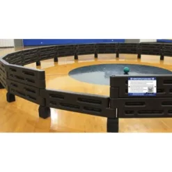 Generic 15′ Diameter Portable GaGa Ball Pit with Steel Spikes Black