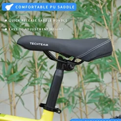 Generic 26 Inch Mountain Bike Men’s Fat Tire Bicycle 26-Inch Wheels 3-Inch Wide Tire 7-Speed Steel Frame Double Disc Brake Yellow