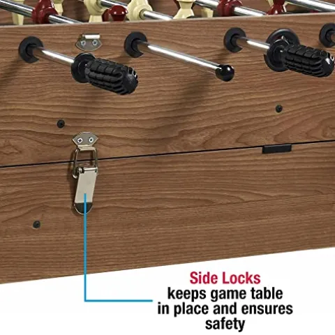 Generic 48″ Indoor Combo Game Table 3 in 1 Brown