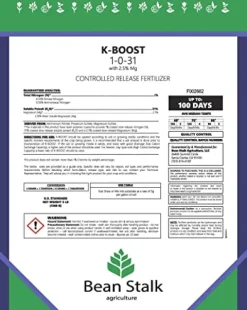 Generic Bean Stalk K-Boost Controlled Release Fertilizer 50 lb Pail