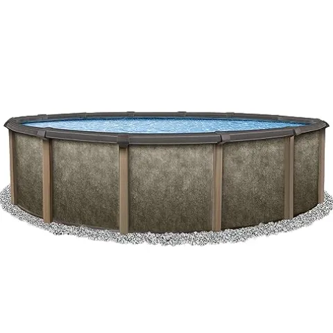 Generic Bluewave Riviera 24 Round 54″ Deep Steel Wall Hybrid Above Ground Pool Standard