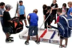 Generic Box Hockey Game & Hockey Training Aid Portable Multi