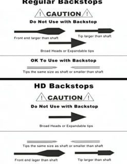 Generic BUP Sports The Shield Archery Target Backstop 6′ x 7′ Black