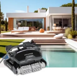 Generic BWT Advanced Pro 600 Swimming Pool Robotic Cleaner & Vacuum Black