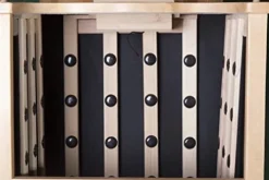 Generic Far Infrared Sauna Canadian Hemlock Spa with Heated Stones