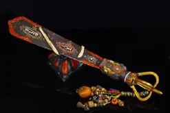 Generic Tibetan Temple Collection Dzi Beads Vajra Phurpa Magic Weapon