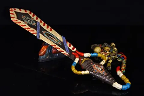 Generic Tibetan Temple Collection Dzi Beads Scorpion Sword Dorje Vajra Phurpa Magic Weapon