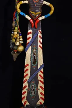 Generic Tibetan Temple Collection Dzi Beads Scorpion Sword Dorje Vajra Phurpa Magic Weapon