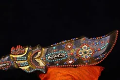 Generic Tibetan Temple Meteorite Mosaic Dzi Beads Amulet 1