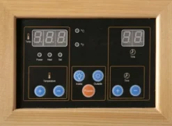 Generic Tranquility 4-Person Hemlock Sauna with Carbon Infrared Heaters