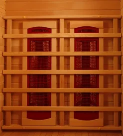 Generic Tranquility 4-Person Hemlock Sauna with Carbon Infrared Heaters