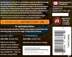 Generic T3RP5 Bloom Enhancer & Terp Booster 500ML Black