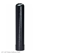 Generic Whole House Fluoride Removal Water Filter 1.5 Cubic Ft Bone Char – 10″x54″ Black Blue