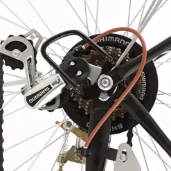 Generic Women’s 26 Inch Hybrid Bike Retro-Styled Cruiser 7-Speed Drivetrain Green