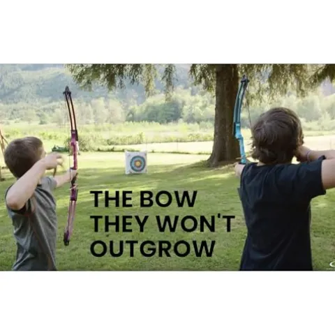 GENESIS Archery Compound Bow with Adjustable Draw Length 15″-30″ & Weight 10-20 lbs for Left-Handed Black