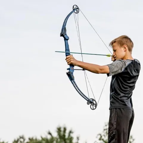 GENESIS Archery Original Adjustable Right-Handed Compound Bow Green