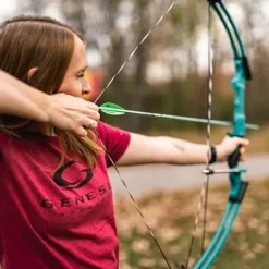 GENESIS Archery Original Adjustable Right-Handed Compound Bow Yellow