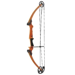 GENESIS Original Adjustable Preassembled Right-Handed Compound Bow for Beginners and Experts Orange