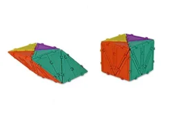 Geometiles Jumbo 3D Building Set 512-pc Math Learning USA