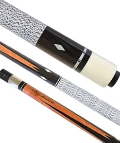 George Balabushka Billiard Pool Cue: Birdseye Maple Forearm, African Ebony Splice