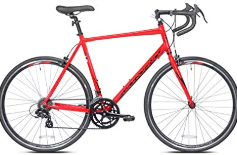 Giordano Aversa Aluminum Road Bike Red