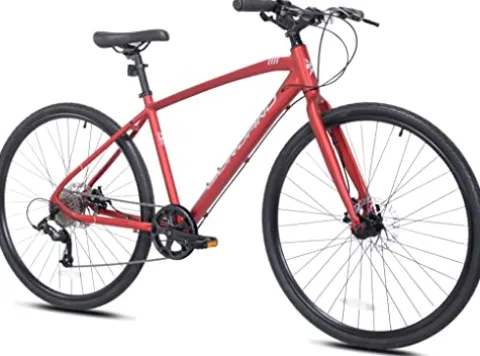 Giordano H2 Men’s Hybrid Bicycle Red