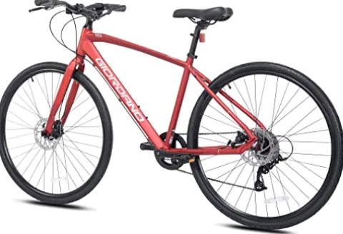 Giordano H2 Men’s Hybrid Bicycle Red