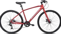 Giordano H2 Men’s Hybrid Bicycle Red