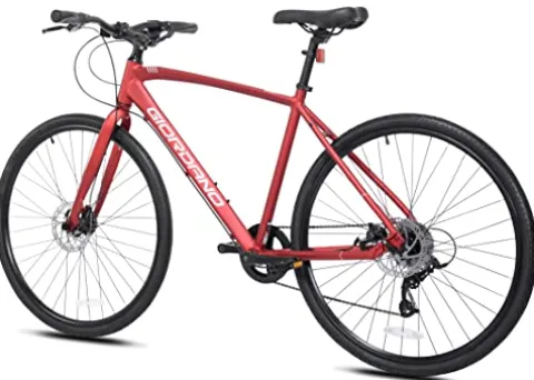 Giordano H2 Men’s Hybrid Bicycle Red