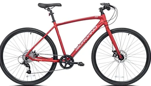 Giordano H2 Men’s Hybrid Bicycle Red