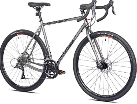 Giordano Trieste Gravel Bike 700c Medium Gray