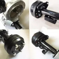 Giuqa Rear Axle Assembly for EZGO Golf Cart 1994-Up TXT (Updated Version)