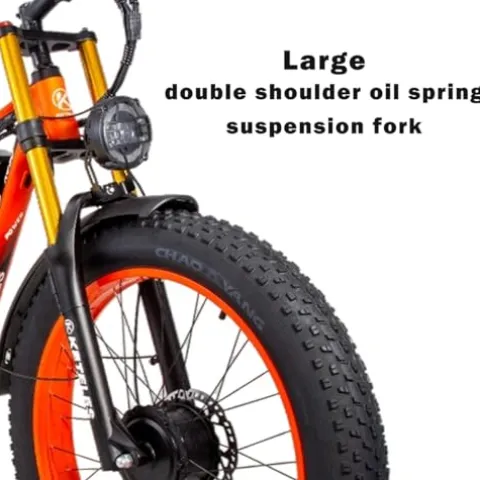 GJWLOMG KETELES K800 Pro Electric Bike 48V 23AH Orange