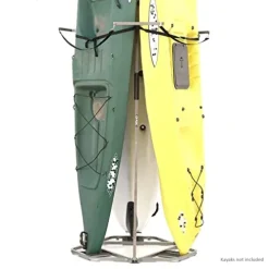 Glacik SPAREHAND Vertical Storage Rack for 3 Kayak/SUP Paddle Boards (G-760) Bronze