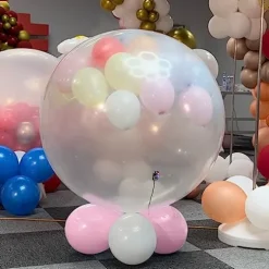 Géneric Wedding Balloon Surprise Set Pink/Transparent/White