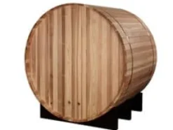 Golden Designs GDI-B002-01 St. Moritz 2 Person Barrel Traditional Steam Sauna – Pacific Cedar