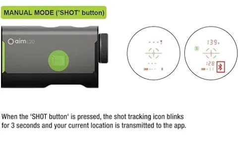 Golf Buddy Aim L20 Golf Laser Rangefinder Black