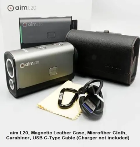 Golf Buddy Aim L20 Golf Laser Rangefinder Black