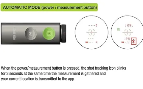 Golf Buddy Aim L20 Golf Laser Rangefinder Black
