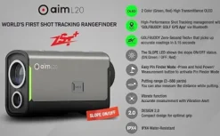 Golf Buddy Aim L20 Golf Laser Rangefinder Black