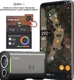 Golf Buddy Aim L20 Golf Laser Rangefinder Black