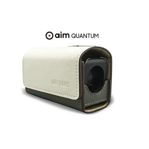 Golf Buddy Aim Quantum Golf Laser Rangefinder Grey and Black