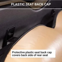 Golf Cart King MODZ® Flip4 Club Car DS Rear Seat Kit Black