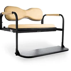 Golf Cart King MODZ® Flip4 Club Car DS Golf Cart Rear Seat Kit – Buff