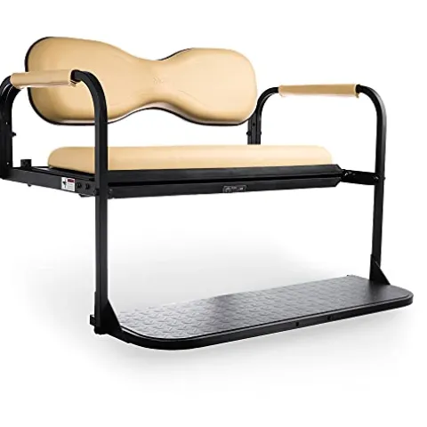 Golf Cart King MODZ® Flip4 Club Car DS Golf Cart Rear Seat Kit – Buff