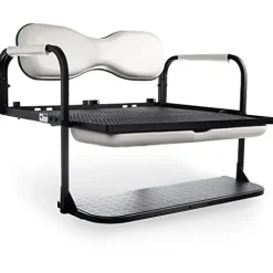 Golf Cart King MODZ® Flip4 Club Car Precedent Rear Seat Kit White