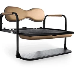 Golf Cart King MODZ Flip4 EZGO TXT & TXT48 1995+ Golf Cart Rear Seat Kit Tan