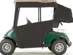 Golf Cart King Pro-Touring Enclosure for EZGO RXV with Bag Cover Black