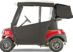 Golf Cart King Pro-Touring Enclosure for Club Car Onward with Bag Cover Black