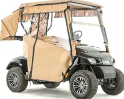 Golf Cart King Pro-Touring Golf Cart Enclosure EZGO TXT48 Linen